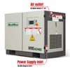 10HP Rotary Screw Air Compressor - 32 CFM,  116 PSI,  460V 3-Phase | Industrial-Grade