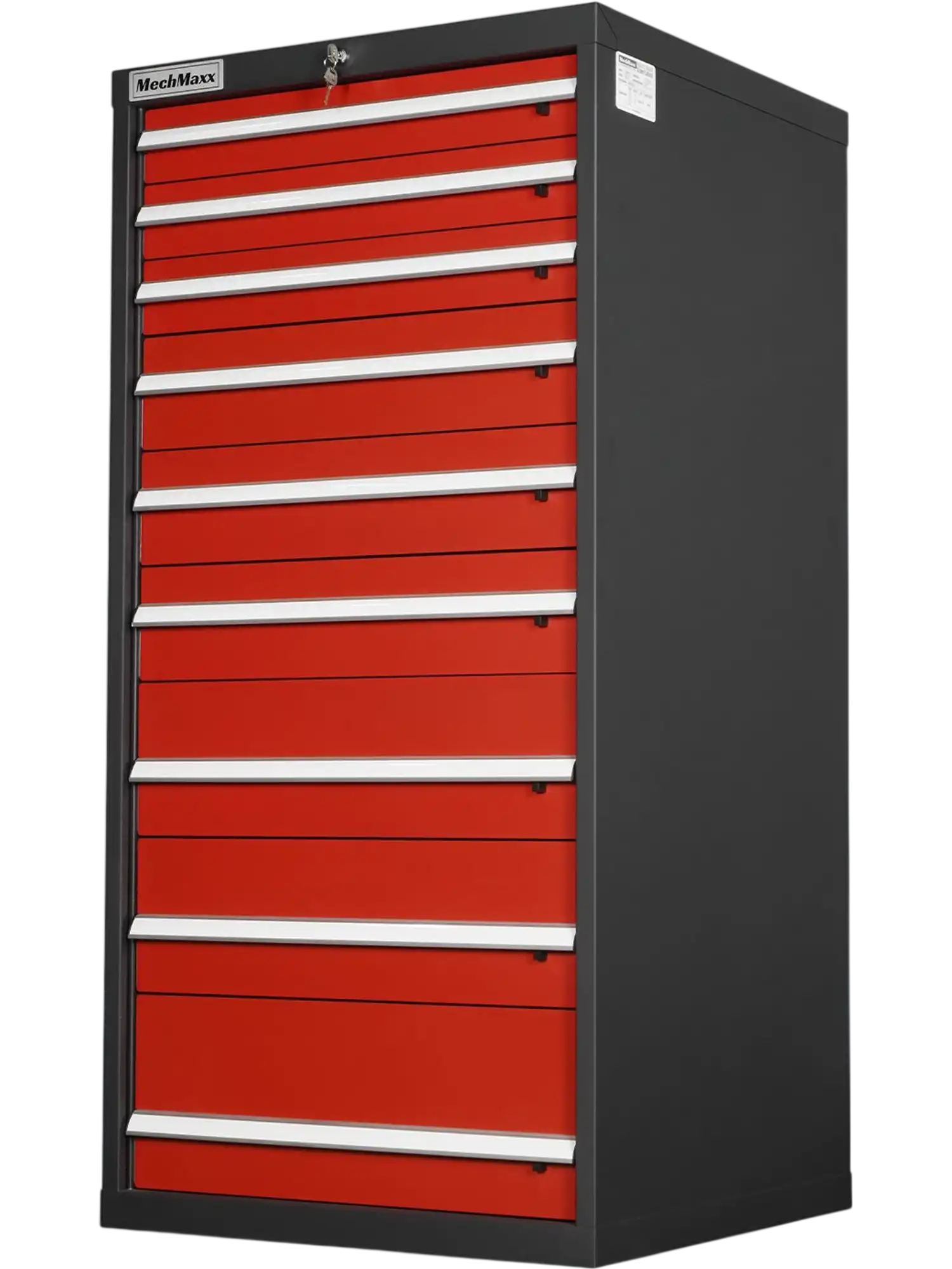 MechMaxx MD59A9 Tool Box Heavy Duty Modular 9 Drawer Cabinet Tool Storage Organizer Steel Construction 59
