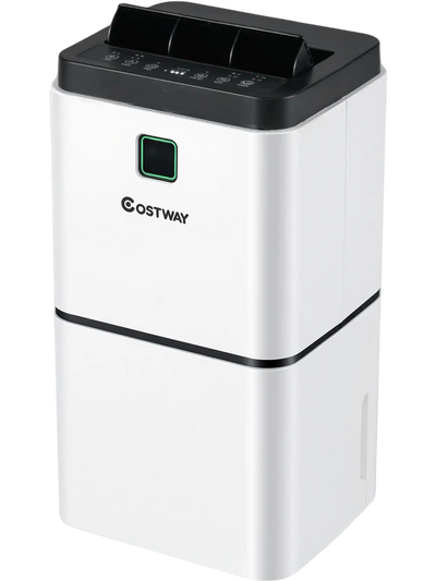 Costway 30 Pint 1500 Sq. Ft. Dehumidifier Medium to Large Room w/ Indicator 71983024 New