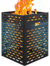 30 Inches Ultra Thick Burn Barrel with Venting Patterns and 4 Cross Braces