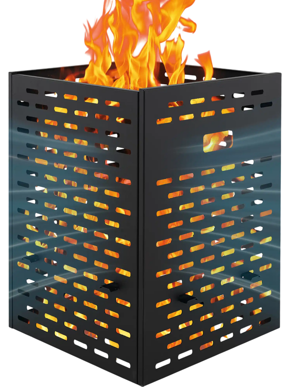 30 Inches Ultra Thick Burn Barrel with Venting Patterns and 4 Cross Braces
