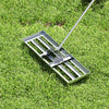 30 x 10 Inch Lawn Leveling Rake with Ergonomic Handle-Silver - Gallery View 1 of 10