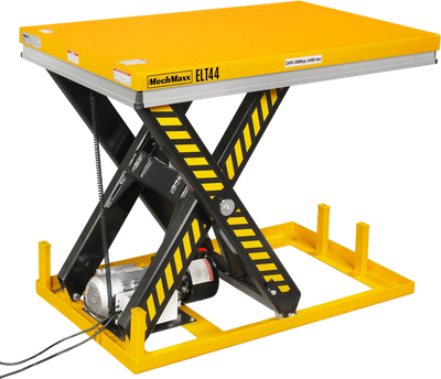 MechMaxx ELT44 Lift Table 4400 lbs Capacity Stationary Powered Hydraulic 51.2 x 33.5