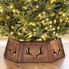 31.5" Christmas Tree Collar for 6/7.5/9 ft Artificial Trees with Tool-Free Setup-Antler - Gallery View 1 of 10