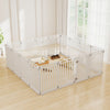 31.5" Height Indoor Outdoor Dog Playpen with 16 Panels-White - Gallery View 1 of 7