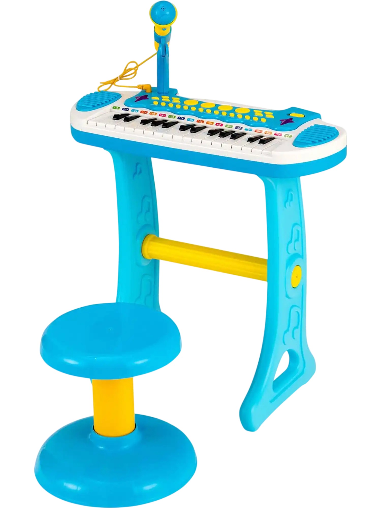Costway 31-Key Kids Piano Keyboard Toy w/ Microphone Multiple Sounds Age 3+ 74218569 New