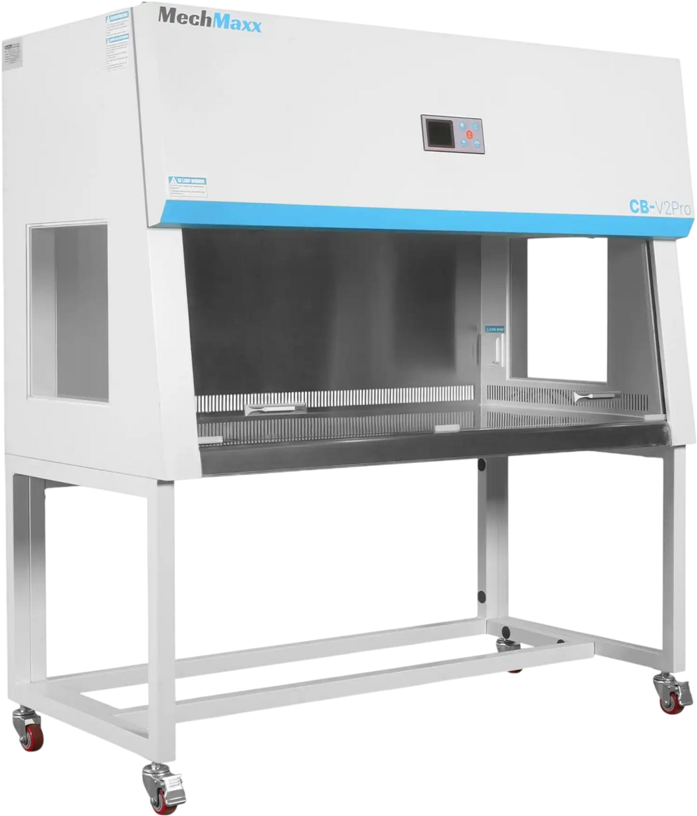 57.5″ Wide CB-V2Pro Vertical Laminar Flow Clean Bench with HEPA Filtration & UV Sterilization | ISO Class 5