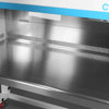 57.5″ Wide CB-V2Pro Vertical Laminar Flow Clean Bench with HEPA Filtration & UV Sterilization | ISO Class 5