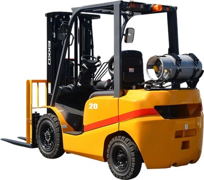 Ekko EK20TLP Forklift Propane 4,000 lb. Capacity 185 in. Lift Height Solid Pneumatic Tires New