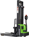 EKKO EB13E-145Li Lithium Straddle Stacker 2800 lb Cap., 145" Height