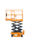 Ekko ES40E Scissor Lift Aerial Work Platform 13 Ft Lift Height 500 Lbs. Capacity New