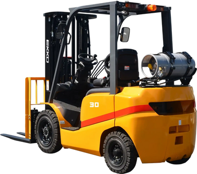 Ekko EK30TLP Forklift Propane 6,000 lbs Capacity 185 in. Lift Height Solid Pneumatic Tires New