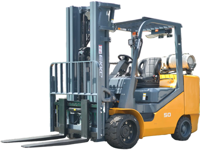 Ekko EK50LP Forklift 4 Wheel Propane 10,000 lbs Capacity 185 in. Lift Height New