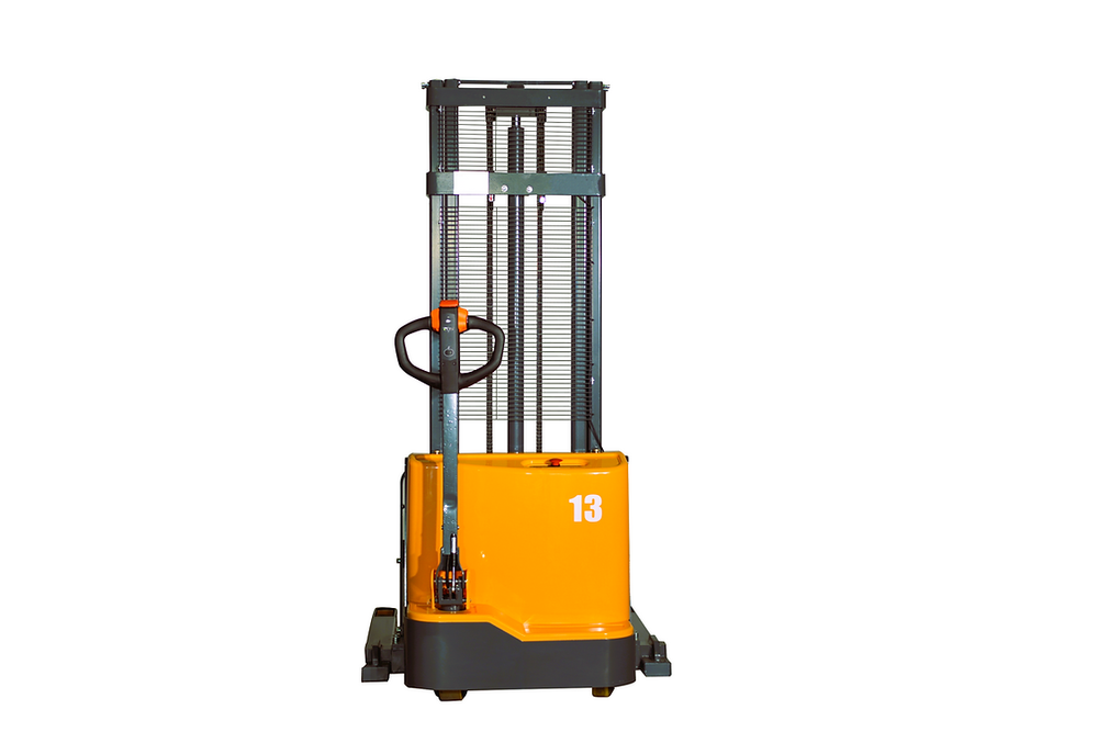 Ekko Electric Straddle Stacker 118" Lift Height 2800 lbs. Capacity EB13C-118 New