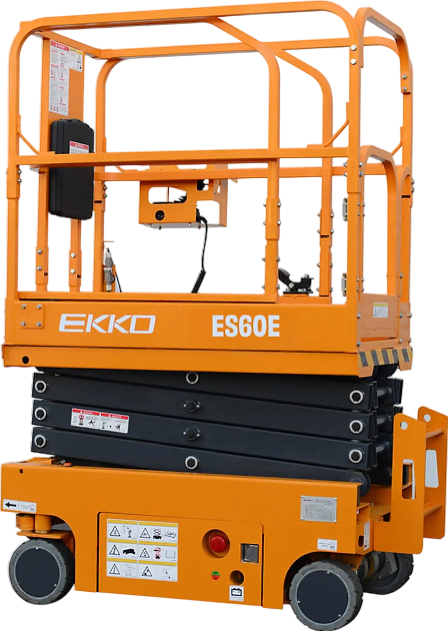 Ekko ES60E Scissor Lift Aerial Work Platform 19' Lift Height 506 Lbs Capacity New
