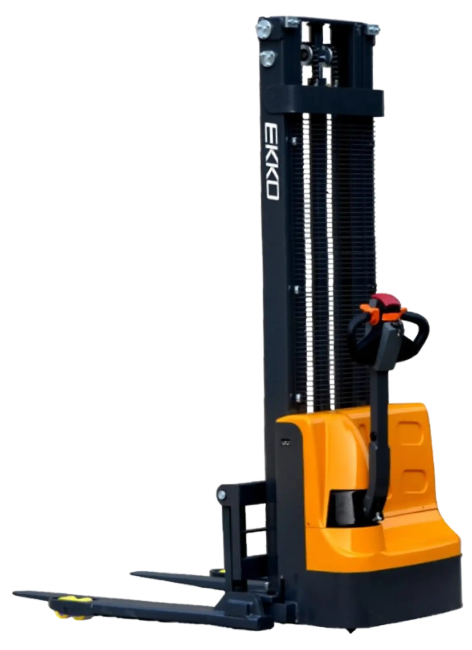 Ekko EB12E Full Powered Straddle Stacker 119.4