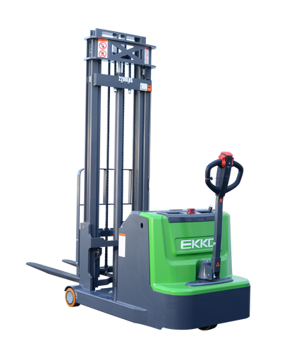 Ekko EK10S-138LI Counterbalanced Walkie Stacker 2200 lb Capacity 138