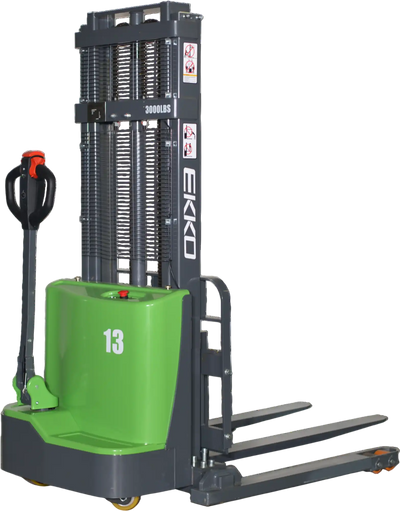 Ekko EB13C-98Li Straddle Stacker Lithium 2800 lbs Capacity 98
