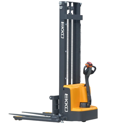 Ekko EB13E Full Powered Straddle Stacker 119