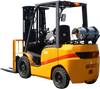 EKKO EK25TLP Forklift with solid pneumatic tires 5000 lbs., cap.