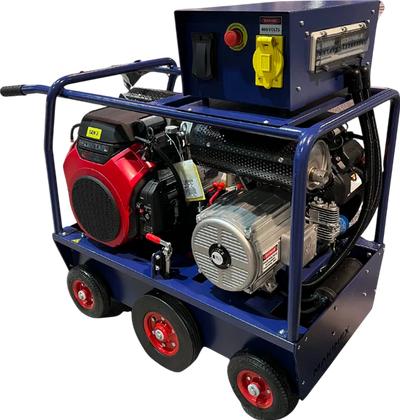 Makinex 25000W/30000W Generator 240V/480V Dual Phase Gas Honda GX690 Engine Electric Start New