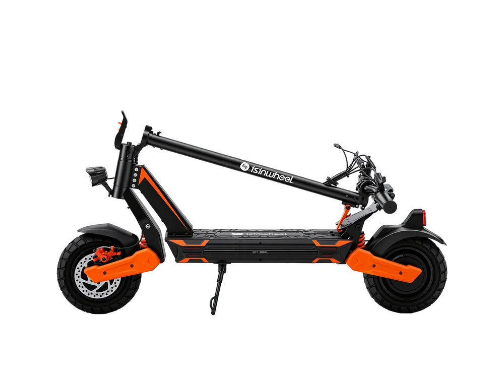 Isinwheel GT1 Electric Scooter 35 Mile Range 32 MPH 800W Dual Motor New