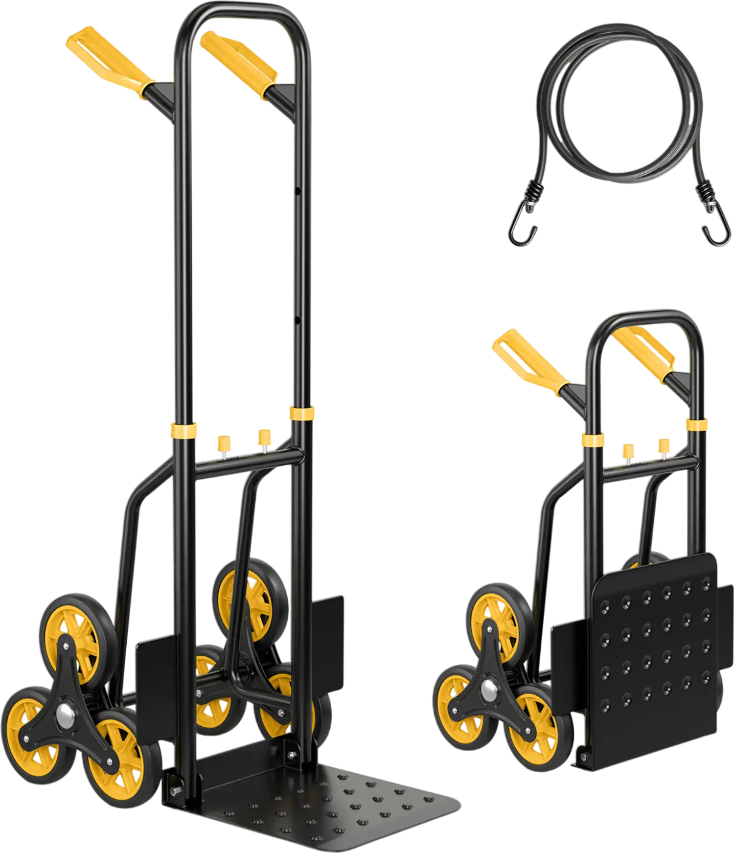 Costway Stair Climber Hand Truck 350 lbs Capacity Telescoping Handle 81327594 New