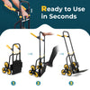 350 Lbs Capacity Stair Climber Hand Truck with Telescoping Handle - Gallery View 7 of 10