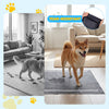Charcoal dog pee pad with 6-layer construction, tear-resistant design, ideal for small to large dogs indoors or.