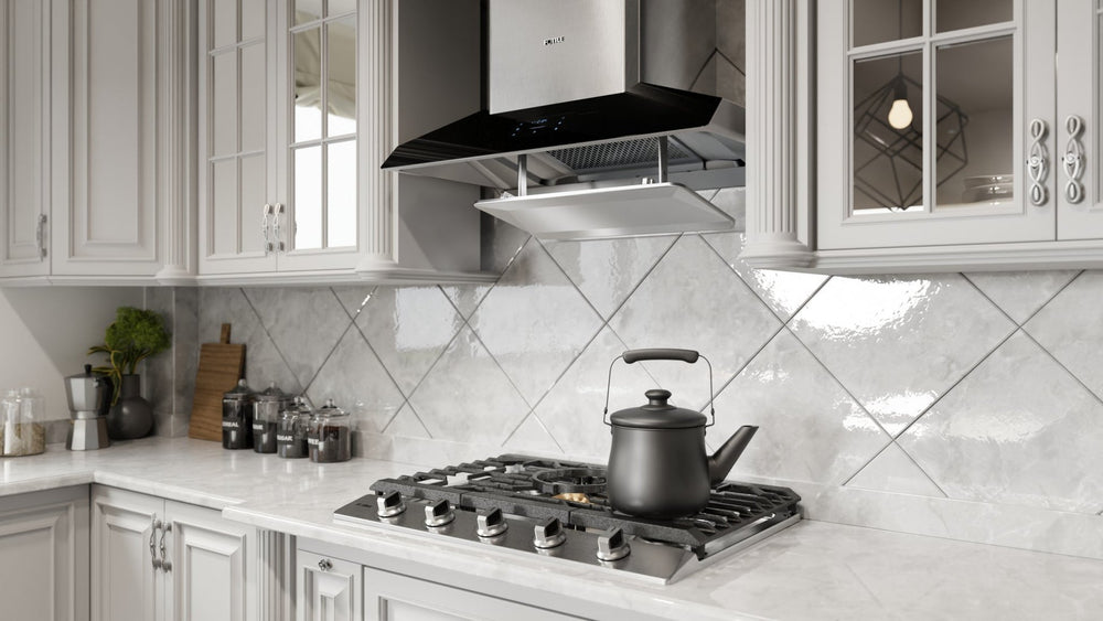 FOTILE 36-inch Perimeter Vent wall-mount range hood EMG9050, view 8