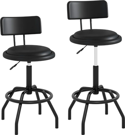 Costway 360° Swivel Counter Height Padded Bar Stool 961875243 New