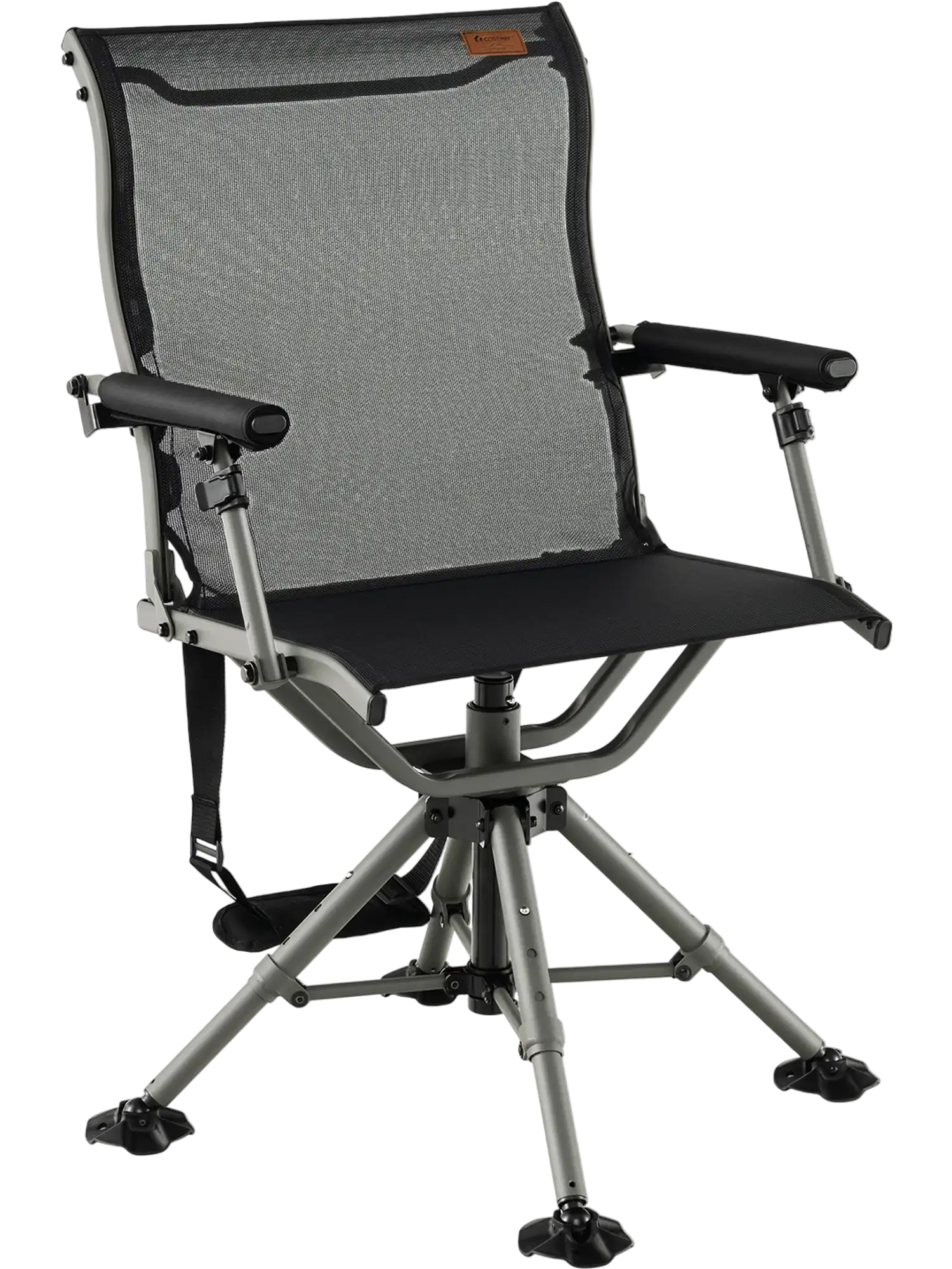 Costway 360 Degree Silent Swivel Hunting Chair Black 93561428 New