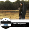 360° one-way see-through ground hunting blind with portable carrying bag, designed for deer and turkey hunting.