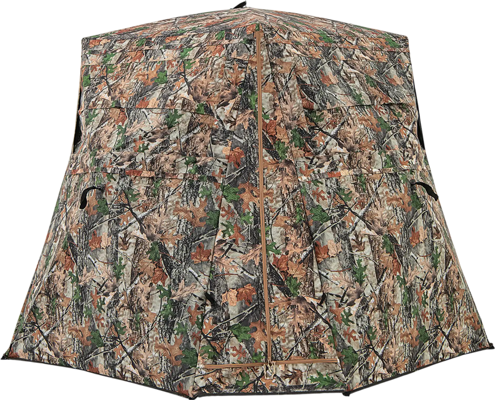 360° One Way See Through Ground Hunting Blind for Deer and Turkey Hunting