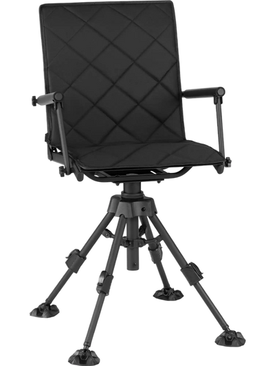 Costway 360° Silent Swivel Hunting Seat 5-Level Adjustable 22724061 New