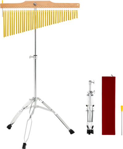 Costway 36-Bar Single-Row Chimes Percussion Instrument 47463223 New