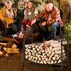 36 Inch Fireplace Log Holder with Kindling Holders and Shovel - Gallery View 1 of 11