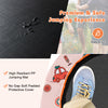 Close-up of the 36-inch mini trampoline's high resilient PP jumping mat with a waterproof surface for safe play.