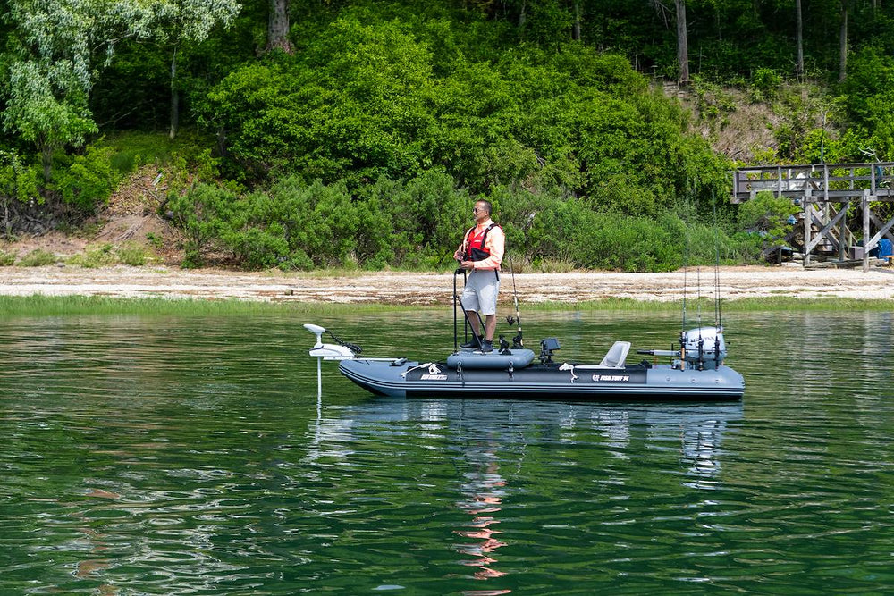 The SightDeck™ gives you skinny water advantage