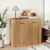 38" Buffet Modern Sideboard Cabinet with Storage-Natural - Gallery View 1 of 11