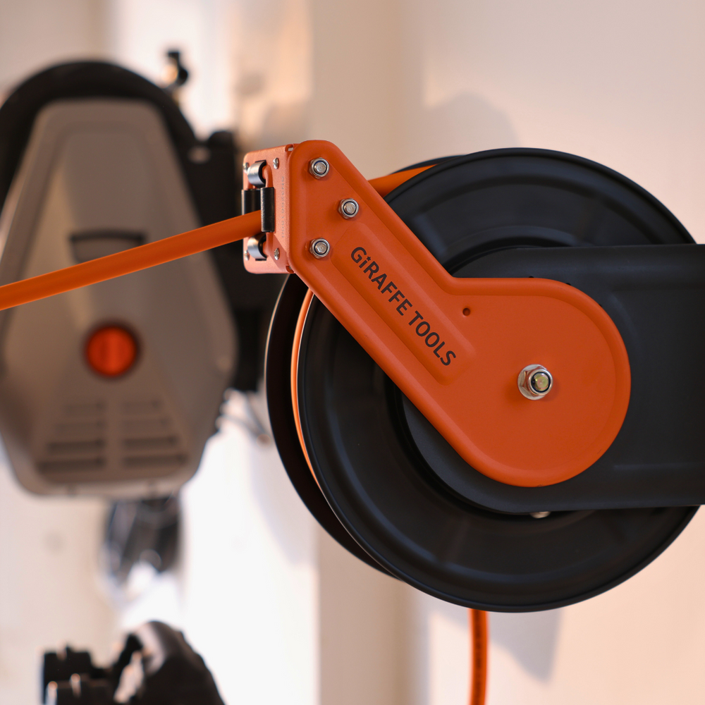 Giraffe Tools Retractable Air Hose Reel 3/8in 25ft-50ft New