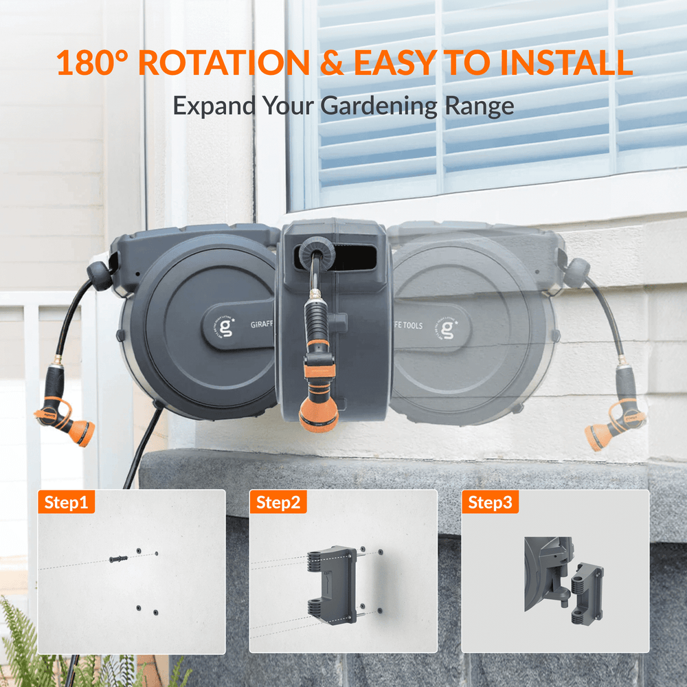 Giraffe Tools Watering Bundle 5/8 in. 115 ft + 90 ft New