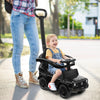 3-In-1 Ride on Push Car Mercedes Benz G350 Stroller Sliding Car with Canopy-Black - Gallery View 1 of 10