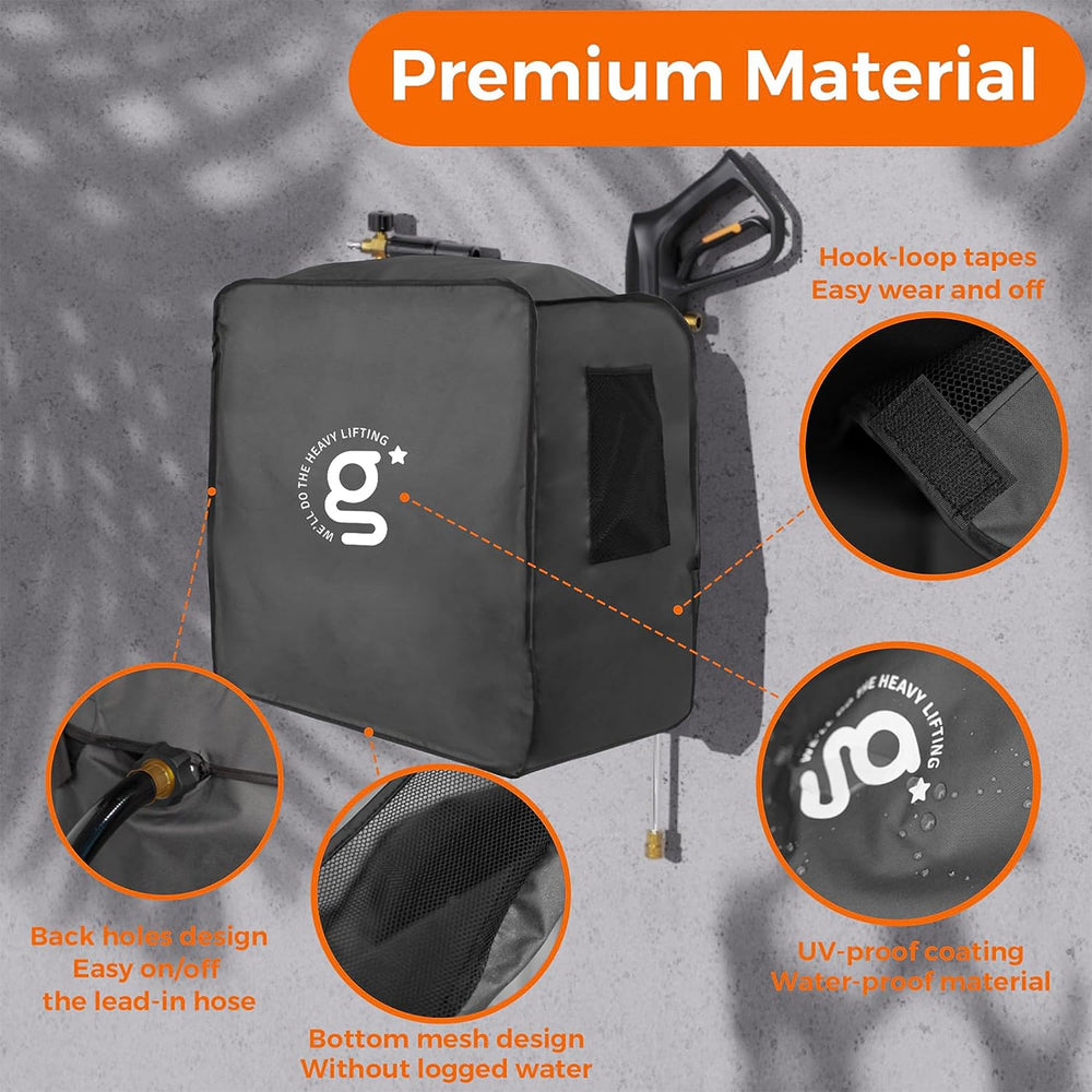 Giraffe Tools Grandfalls Retractable Pressure Washer Cover New