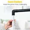 Score tracker detail for the ladder ball toss game, designed for 2-4 players, enhancing gameplay challenge and fun.