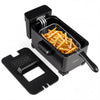 3.2-Qt Electric Deep Fryer with 1700W LED Touch Screen and Enamel Oil Tank-Black - Gallery View 1 of 1