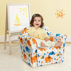 Kids Elephant Upholstered Sofa with Armrest - Gallery View 1 of 12