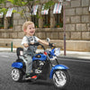 6V 3 Wheel Kids Motorcycle-Blue - Gallery View 1 of 10