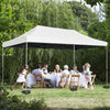 Set of 6 canopy weights, 30lbs each, made of weather-resistant PE for securing tents and canopies during outdoor events.