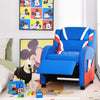 Kids Leather Recliner Chair with Side Pockets-Blue - Gallery View 1 of 12